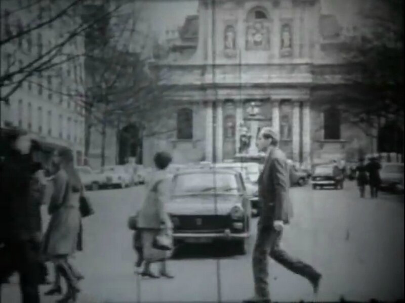 François Maspero devant la Sorbonne