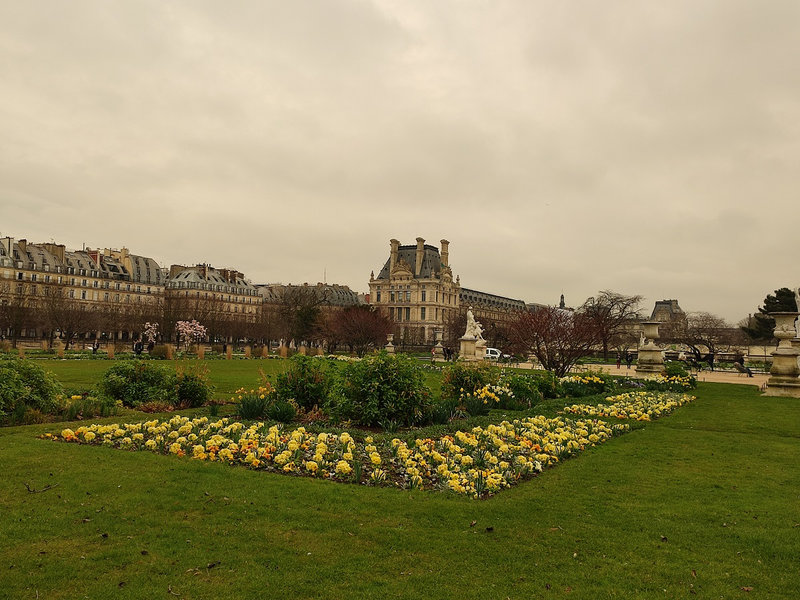 Le jardin des Tuileries