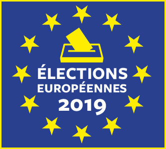 élections européennes_Parlement Européen_2019_25 et 26 mai 2019_France_visuel_logo