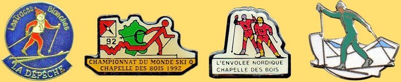 Pin's Ski de fond