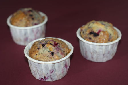Petits cakes à la ricotta et aux fruits rouges Petits cakes à la ricotta et aux fruits rouges