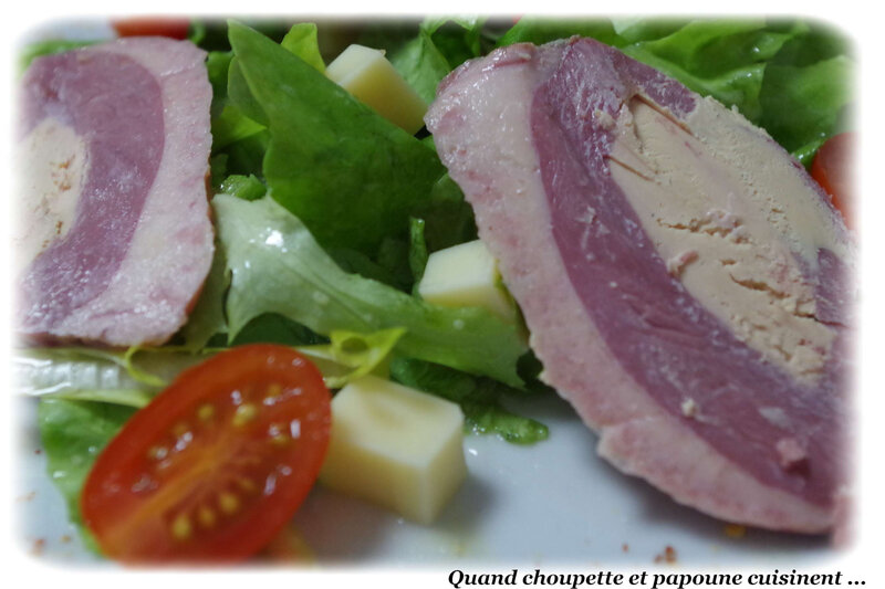 salade de magrets de canard au foie gras-5955