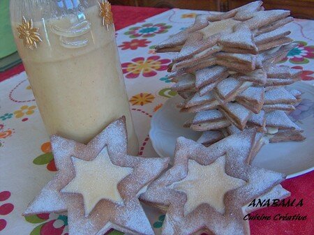 Etoiles à la liqueur d’oeufs recettes dessert Les étoiles à la cannelle : Zimmetsterne