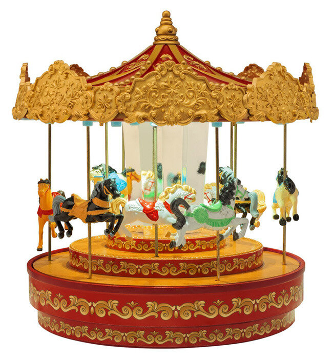 Carrousel musical miniature.