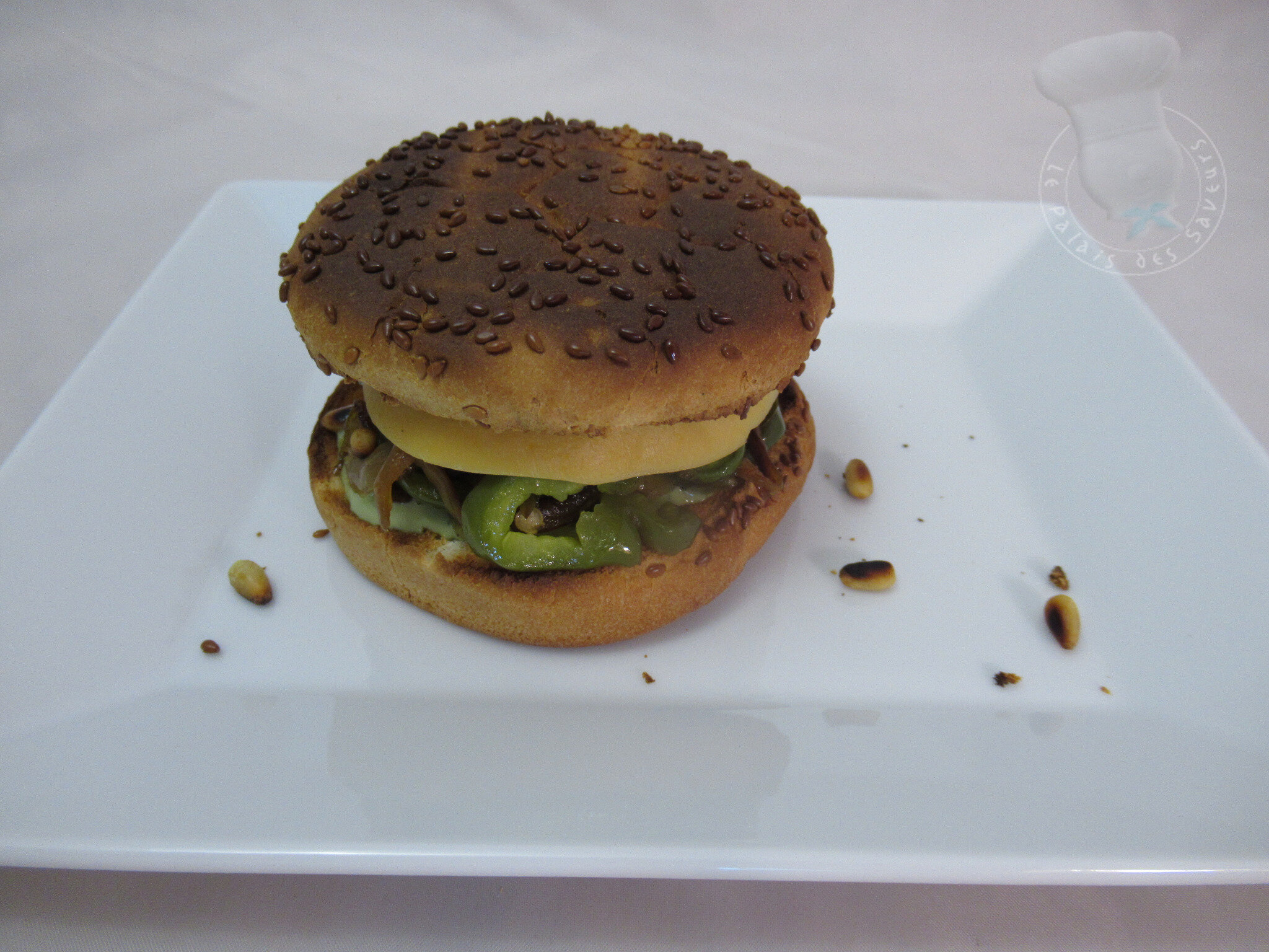 Burger mozza poivron