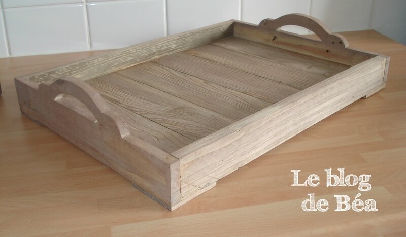 DIY fabriquer un plateau en bois de palette