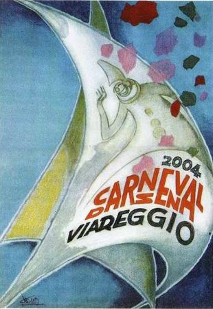 Carnaval Affiche Vareggio Italie 2004