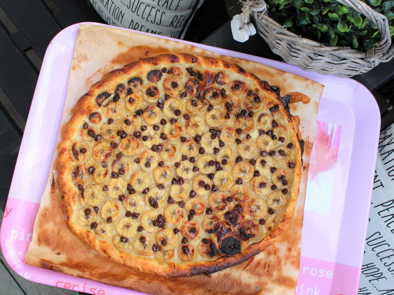 cathytutu tarte fine banane pepites chocolat jock bordeaux instagram facile rapide trop bon (9)