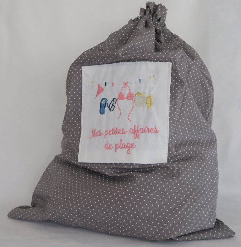 Sac ''Mes petites affaires de plage''