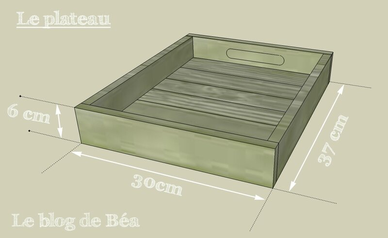 Table basse en bois de palette avec coffre de rangement