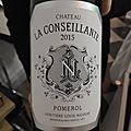 Pomerol : Beauregard <b>2015</b>, Clinet <b>2015</b>, La Conseillante <b>2015</b> dégustés à Bordeaux Tasting 