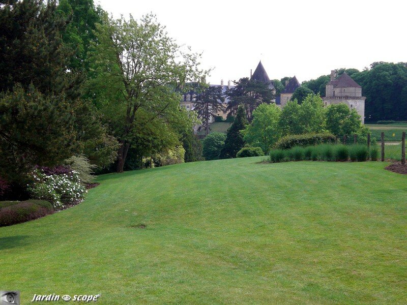 Aperçu du Château depuis le Belvédère