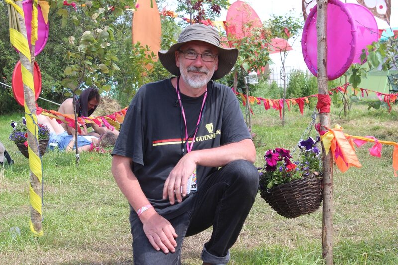 Glastonbury festival Eric Manceau Green Fields