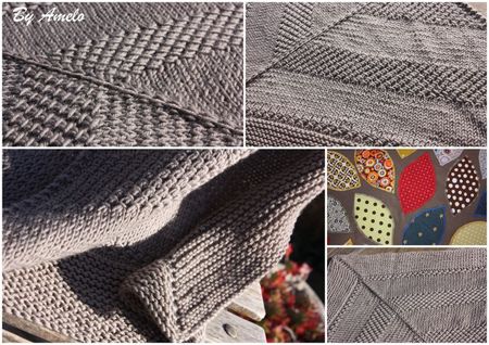 Textured Shawl Montage