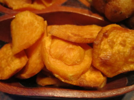 patates douces frites recettes legumes Curry de patates douces et de crevettes