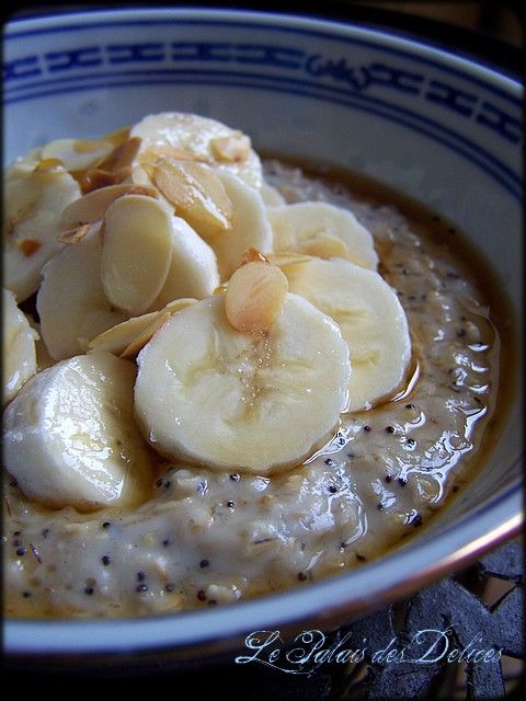 recettes dessert Du porridge avec mon nouveau jouet
