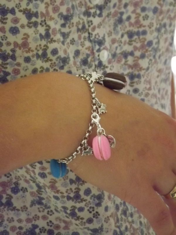Le bracelet macarons de Florence