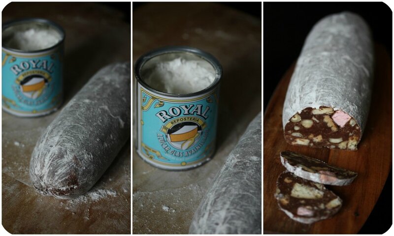 saucisson au chocolat blog chez requia cuisine et confidences