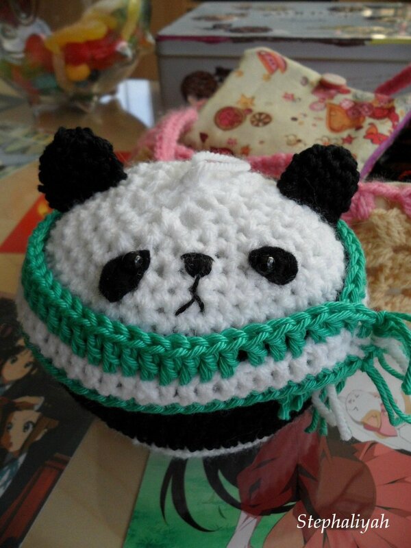 Petit panda crochet - 5