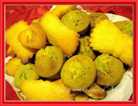 Financiers recettes Financiers aux éclats de spéculoos