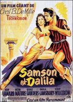 1949 Samson et Dalila affiche