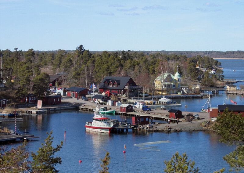 Arkösund (Arkösund, Sweden, April 2006