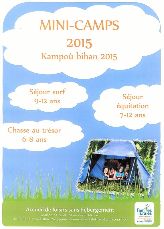 Affiche mini-camps 2015