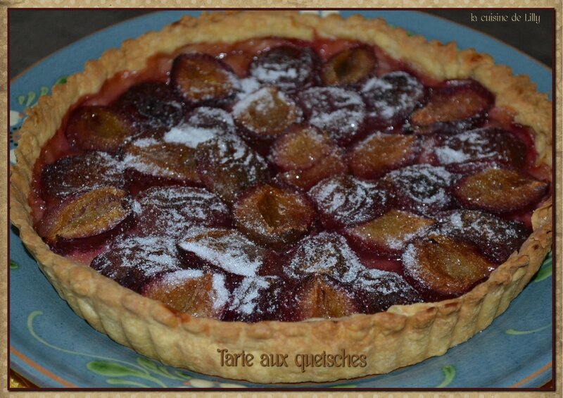 tarte aux quetsches