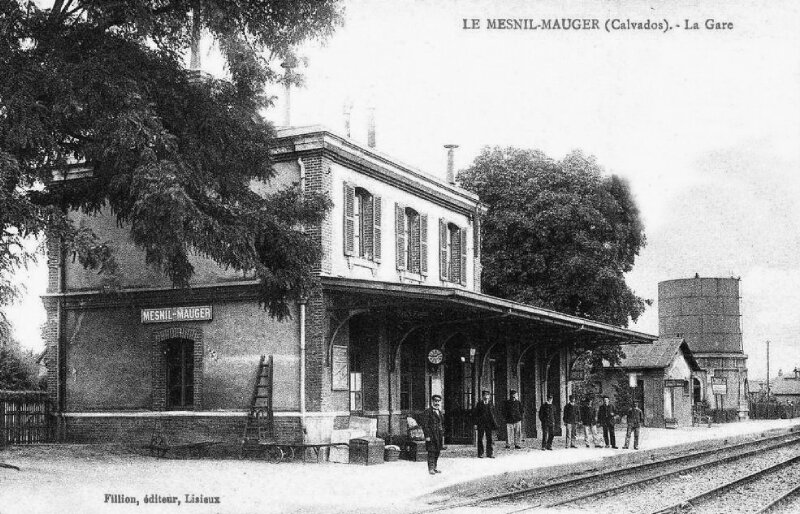 Le Mesnil-Mauger - la gare