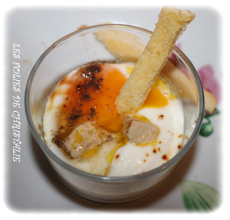Oeuf cocotte FG Thermomix 2