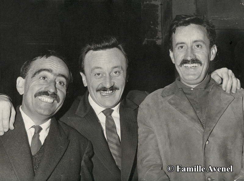 Bernard, Jean-Pierre et Yves Avenel ALG