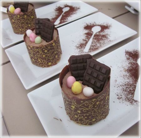 Succès au chocolat, orange et fève tonka recettes dessert Mousse chocolat à la fève Tonka