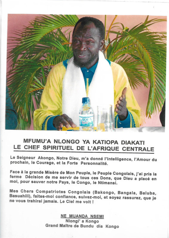 LE NOUVEAU GOUVERNEUR DU KONGO CENTRAL