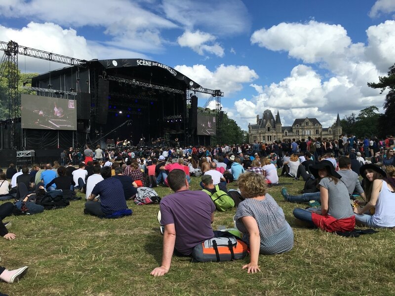 festival Beauregard 2016 chateau scène