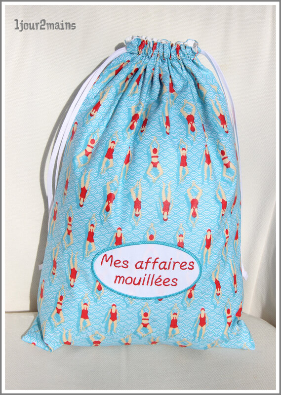 sac affaires mouillées nageuses