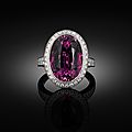 9.25 Carats <b>Pink</b> <b>Tourmaline</b> and Diamond Ring by Tiffany & Co
