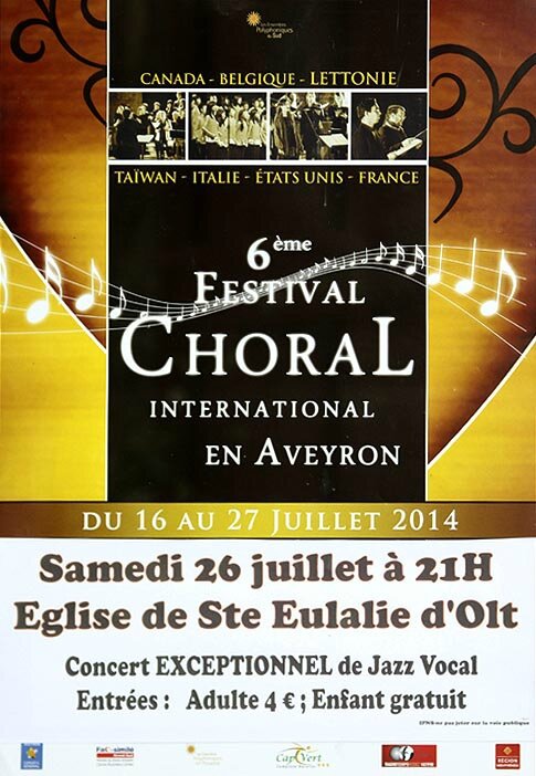Festival Choral Jazz Ste Eulalie olt