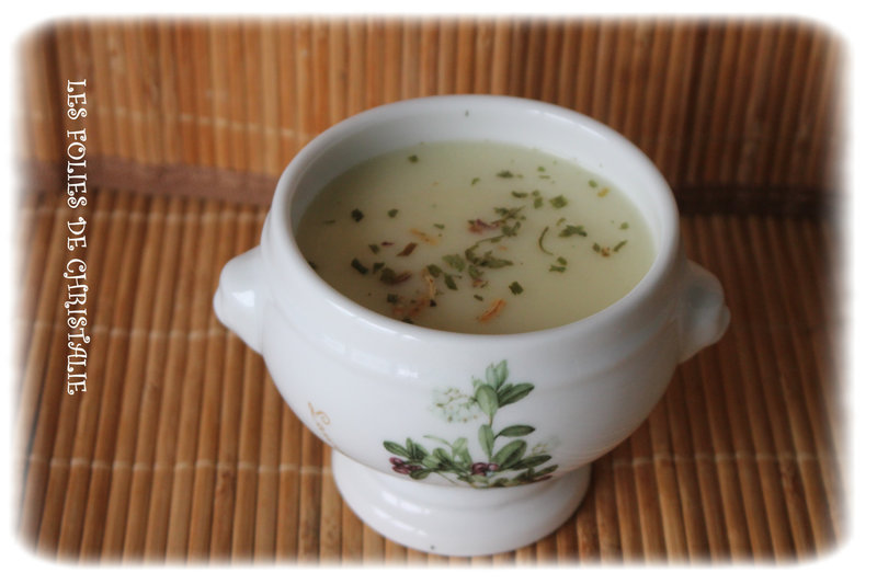 Velouté pâtisson courgettes 5
