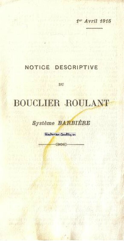 bouclier roulant système Barbière 2log