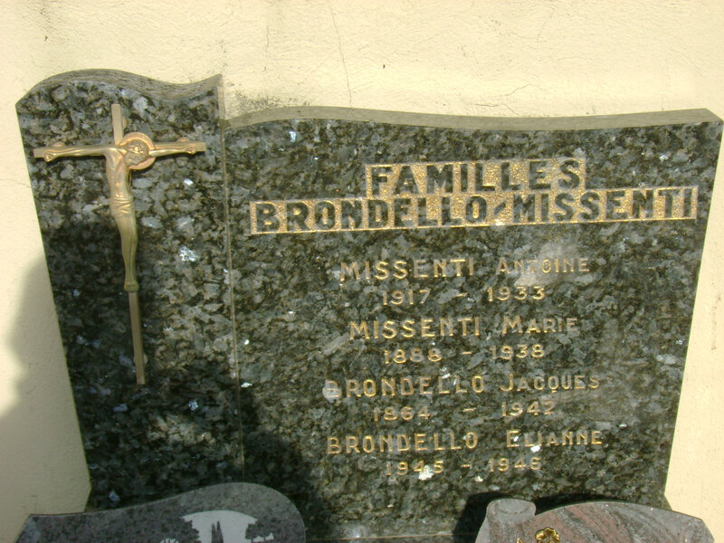 Famille BRONDELLO-MISSENTI 2