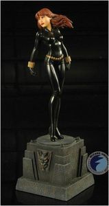 black widow statue