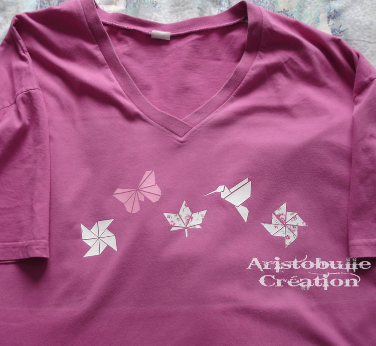 T-shirt origami - 2 mai 10