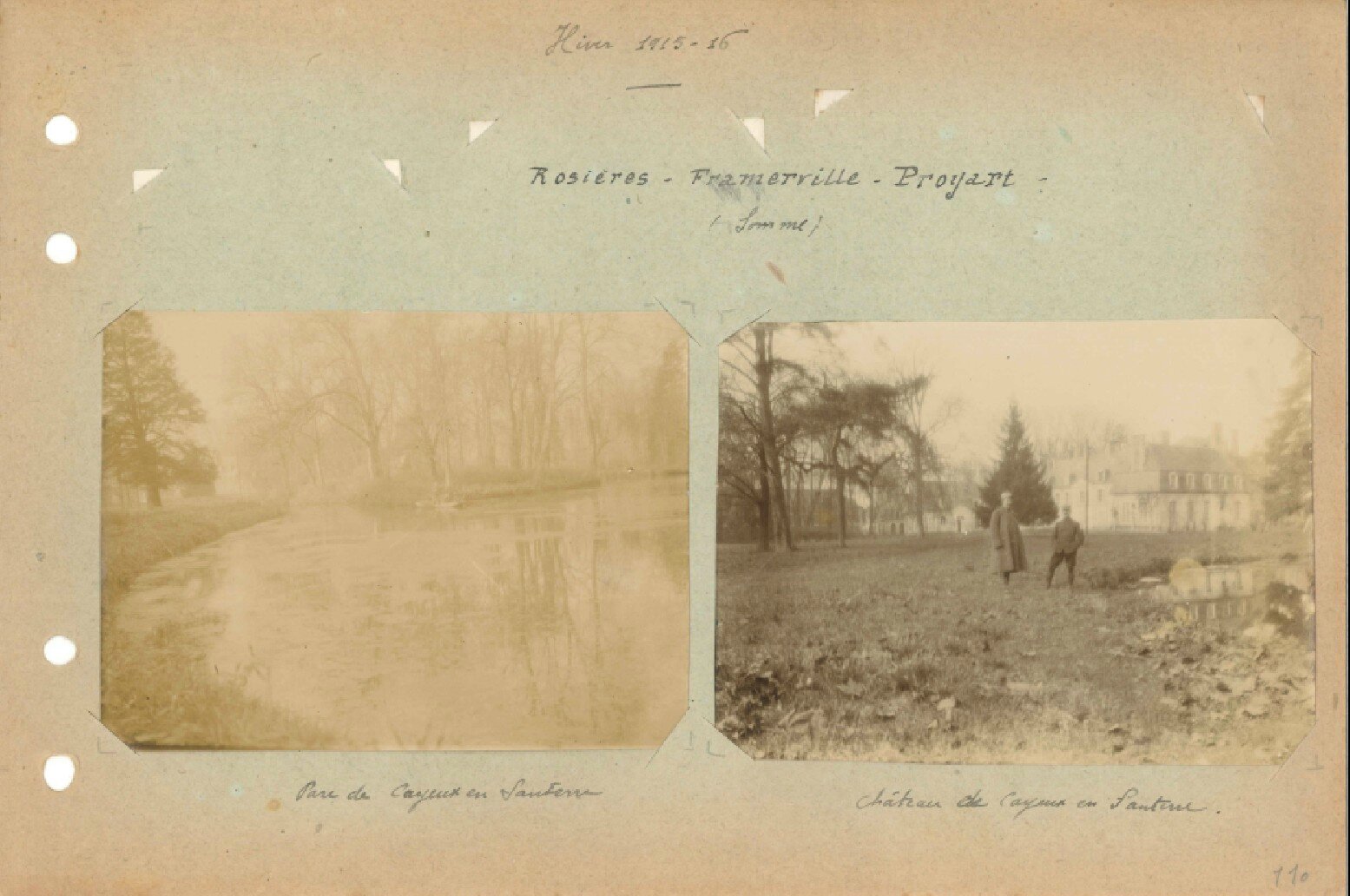 p.110 - Front de la Somme (25 octobre 1915 – 28 mars 1916)