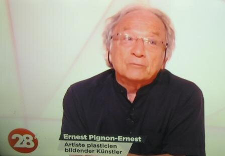 ernest pignon ernest à la télé