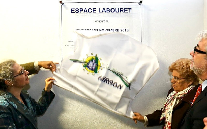 GINETTE DAY INAUGURATION ESPACE LABOURET