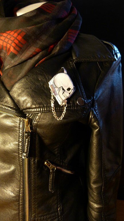 broche losange skull & roses (7)