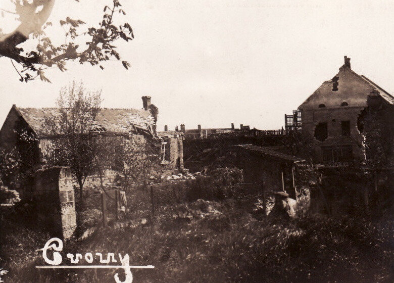 Crouy 1915, photo allemande (2)