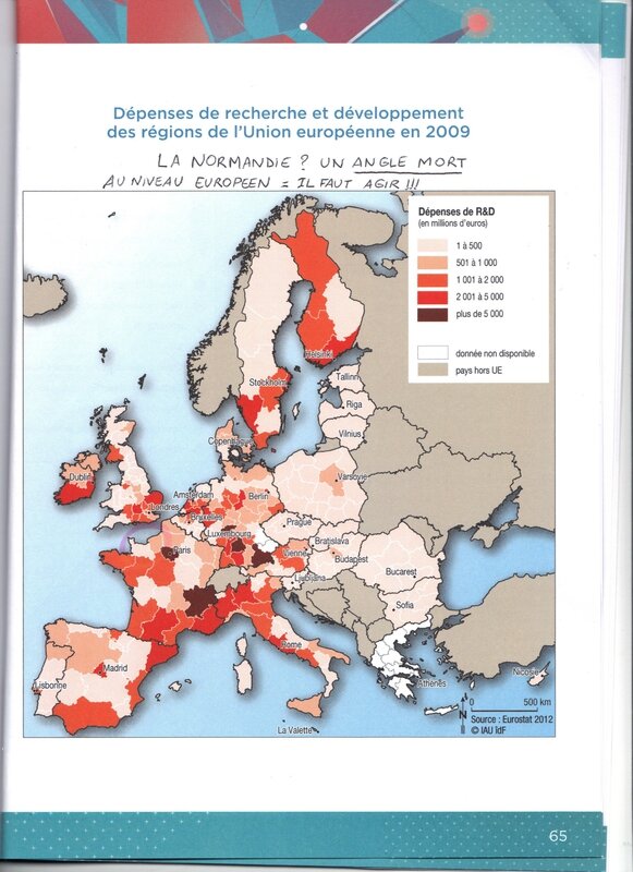 colloque Caen 2013 carte europe