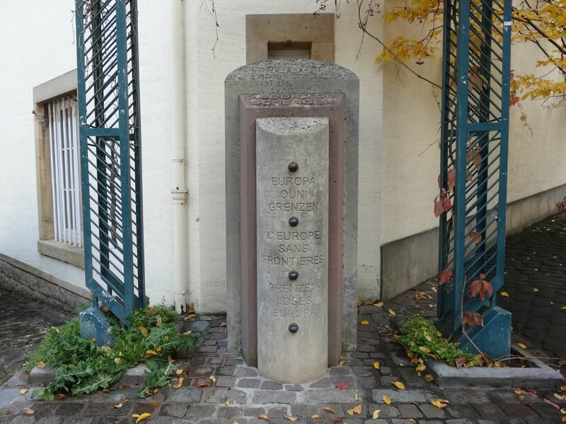 Schengen, monument de l'accord de Schengen