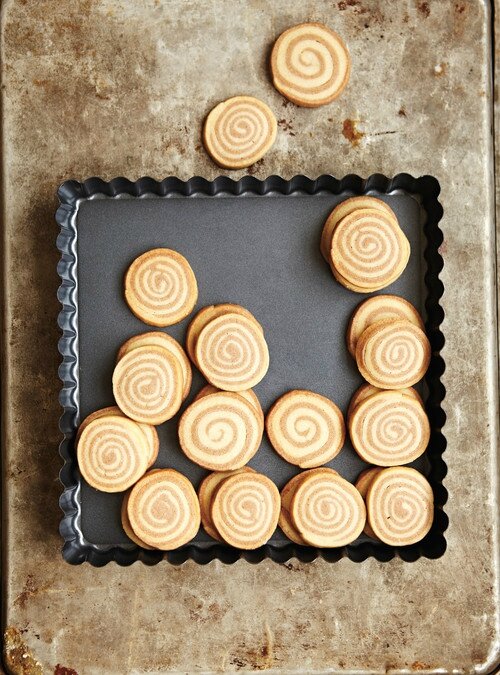 biscuite roulé à la cannelle